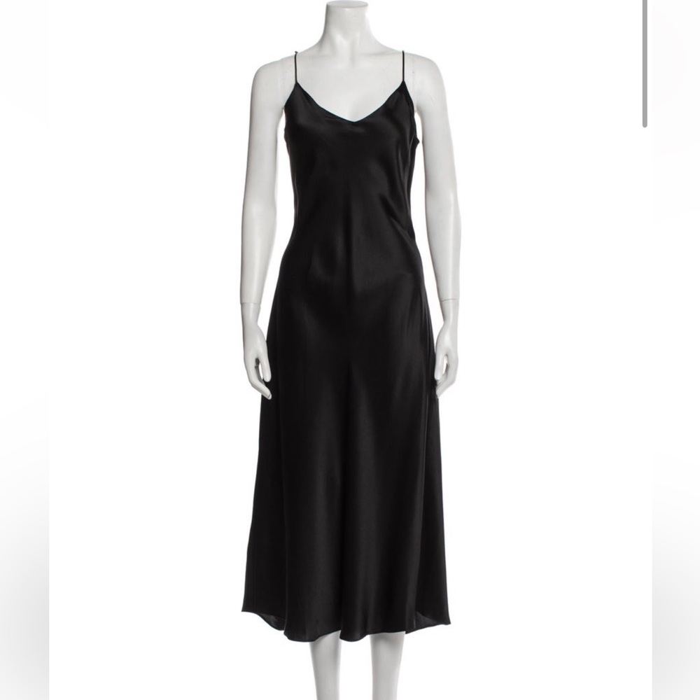 Dannijo 100% Silk Midi Slip Dress Elegant Formal